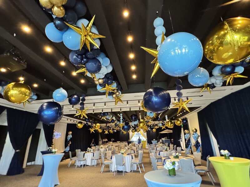 Tampa Bay Rays Event with Balloons and Decor - The Party Pond