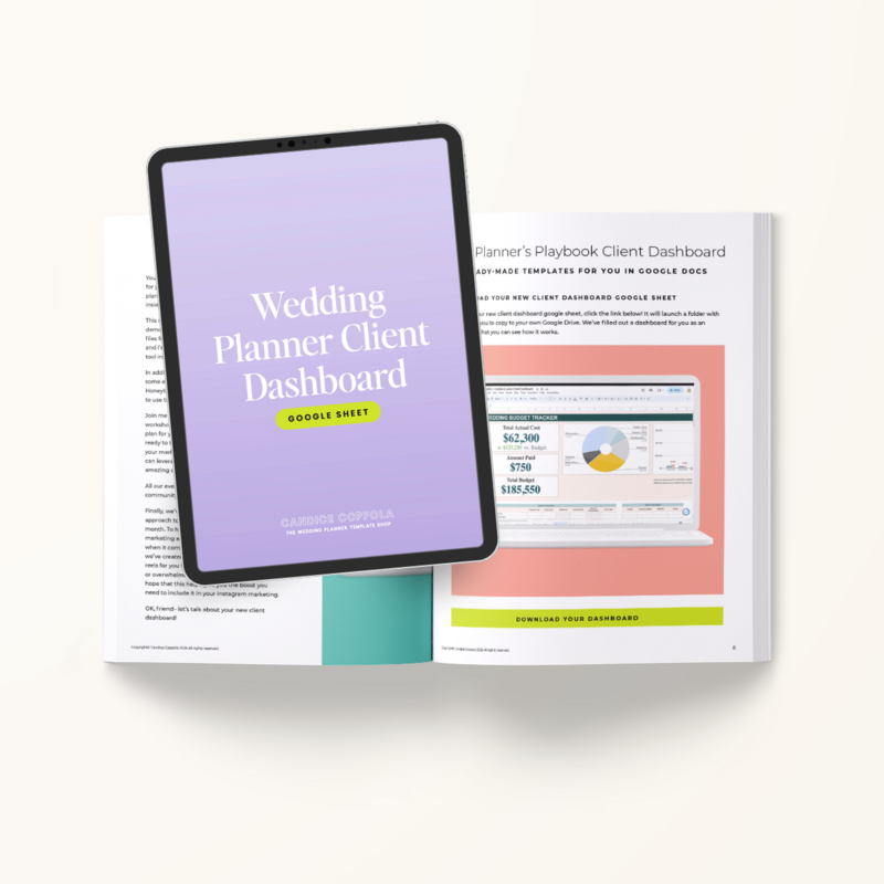 The Client Dashboard Google Sheet 5