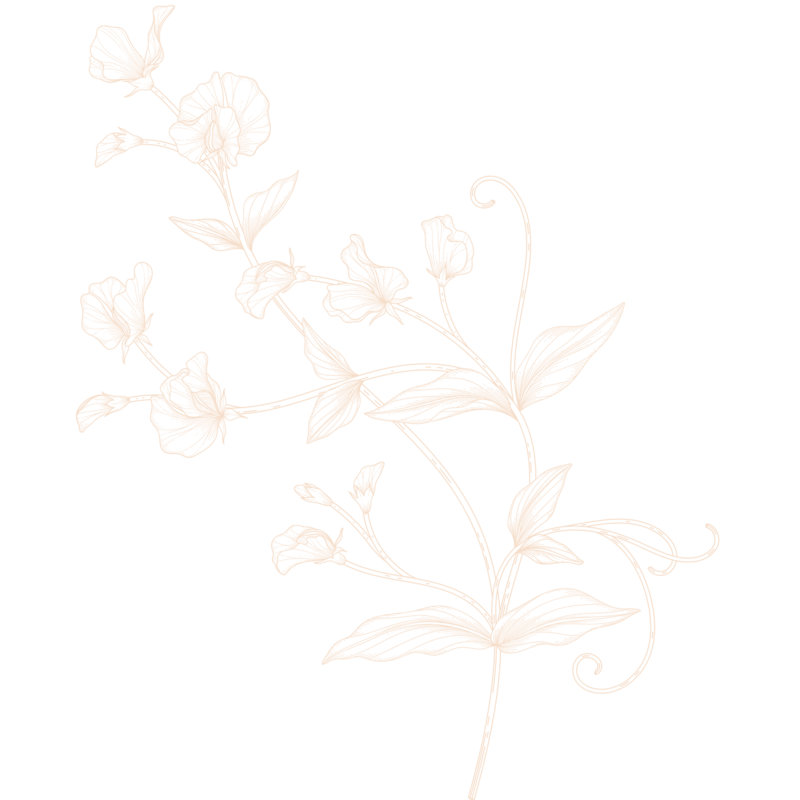Delicate blooms enhancing the sophisticated aesthetic of Keys and Prosecco wedding piano brand