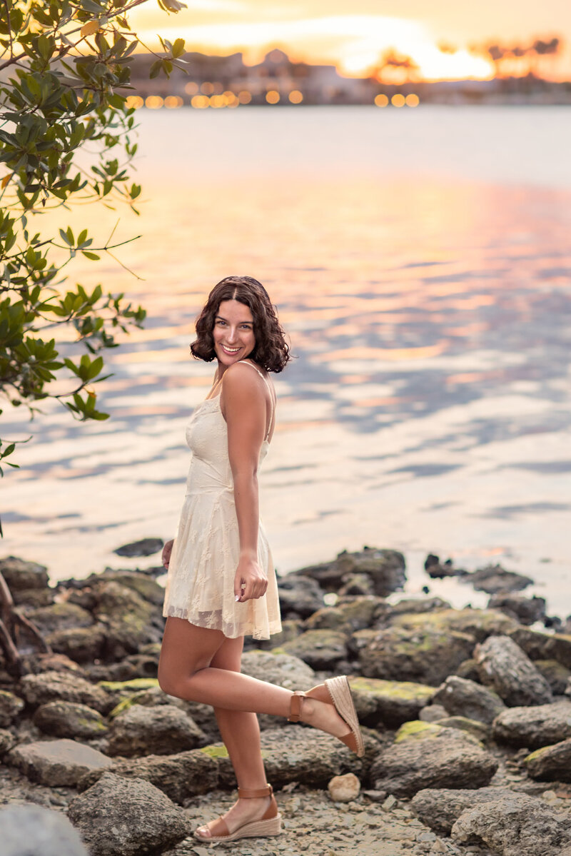 Senior-sunset-violin- puppy-rowing-Disney-Family-Vero-Beach-Photographer-Windsor-Seaglass-8