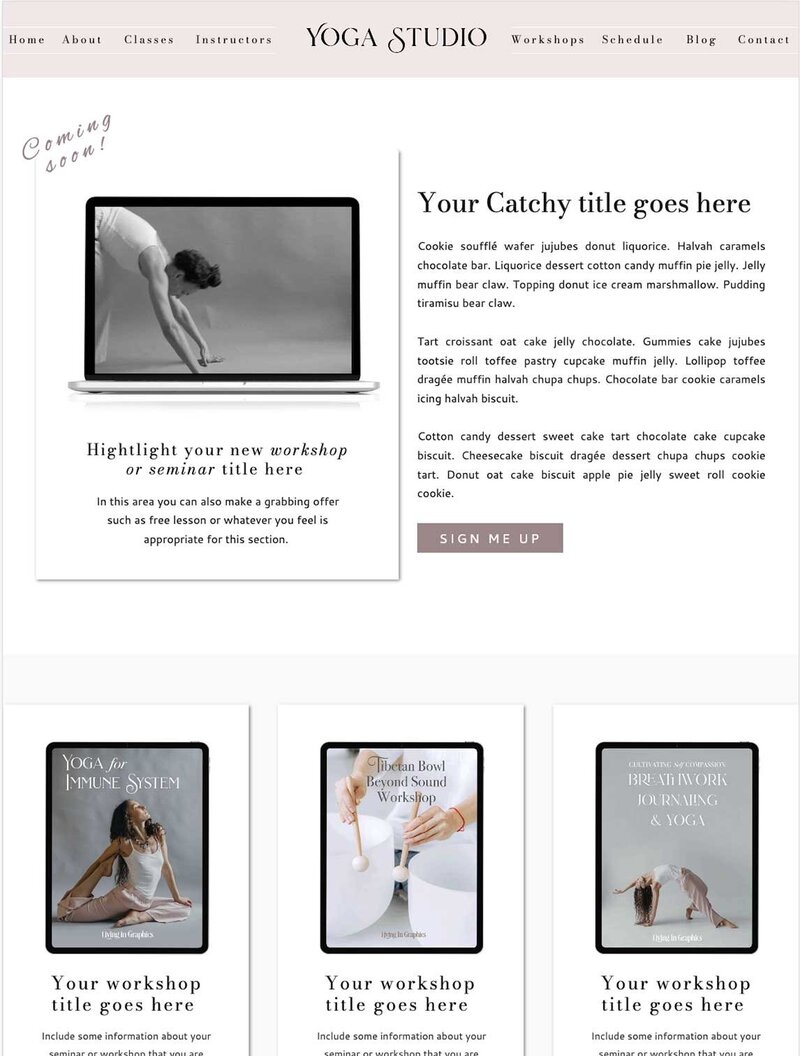 living in graphics brand website design services for creative small business owners-022