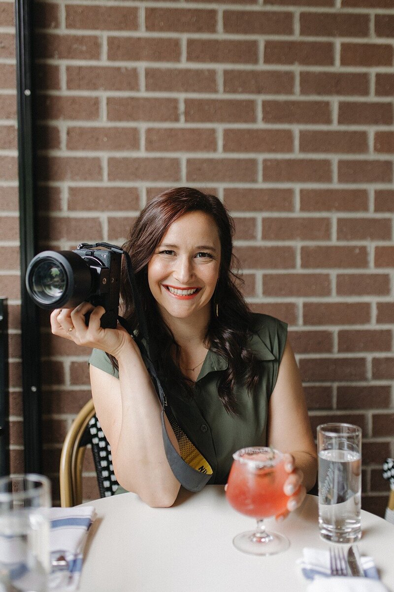 Headshot of Kelly Warkentin, brand photographer in Vancouver