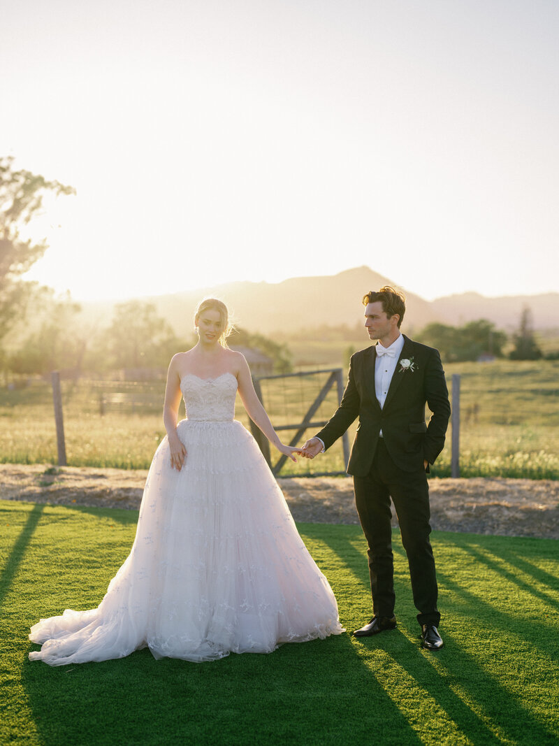 Ginny and Jed Wedding - Sunset Portraits-28