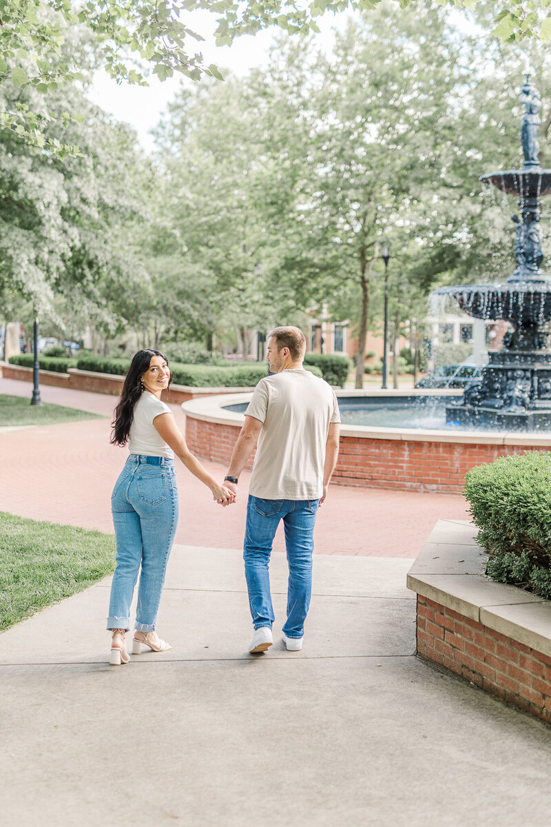 Downtown Louisville Engagement Session - Nicole and Brendan-14