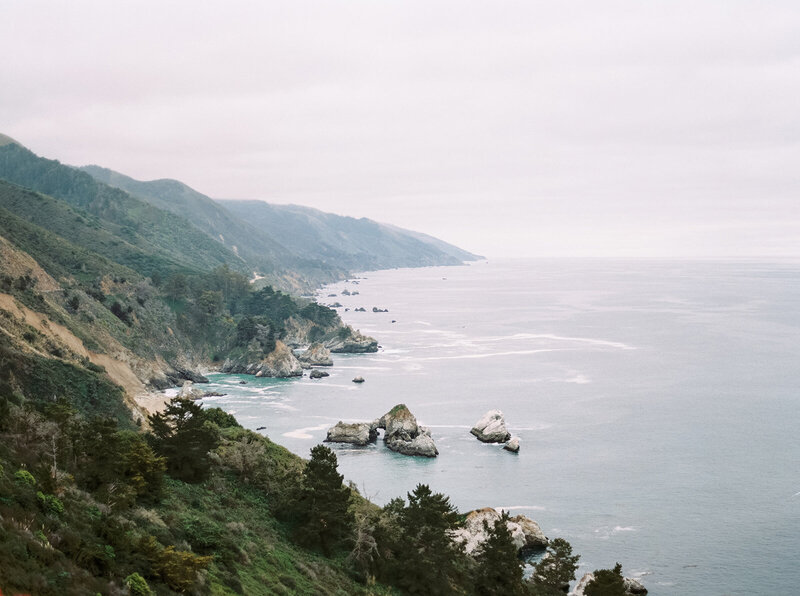 Scenic coastline for fine art wedding backdrop – Destination Wedding Photographer