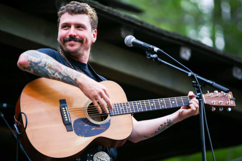 Merlefest Photographer, Light Shifter Studios captures of Nich Shoulders.