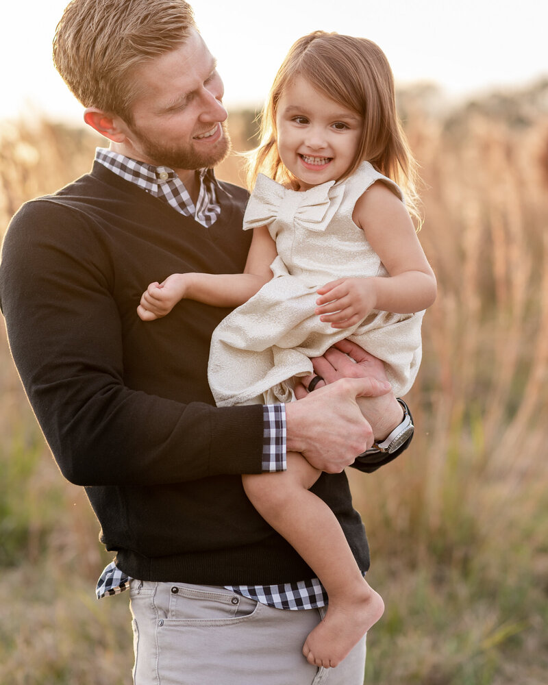 Dady and girl shot