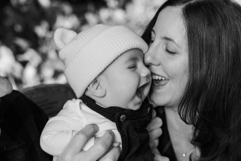 Natural Hudson Valley family photography in Beacon with true to life color and candid joy