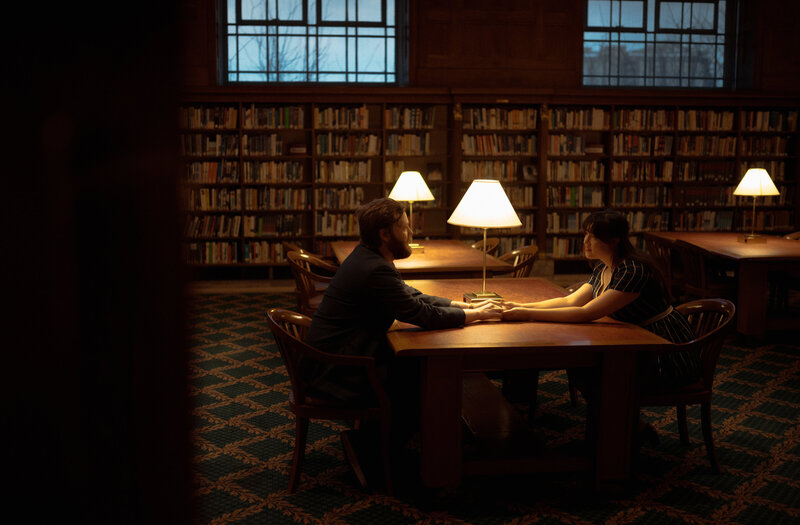 Emily & Charlie_indianapolis Library engagement session_JustJess Photography_54