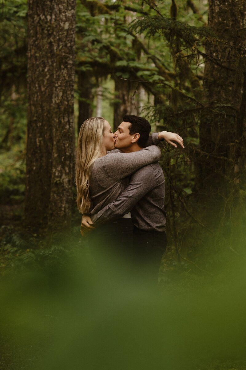 Wilder Photography Engagement at Lake Cushman-40