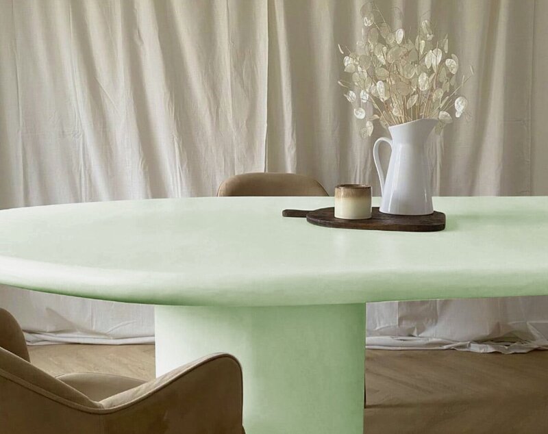 26 Sea Green tafel sfeerfoto