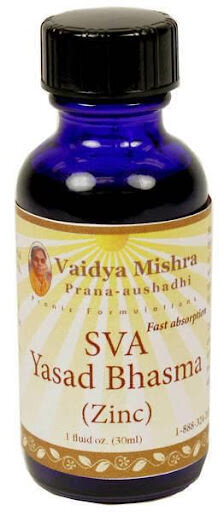 Yasad (Zinc) Bhasma Herbal Memory Drops