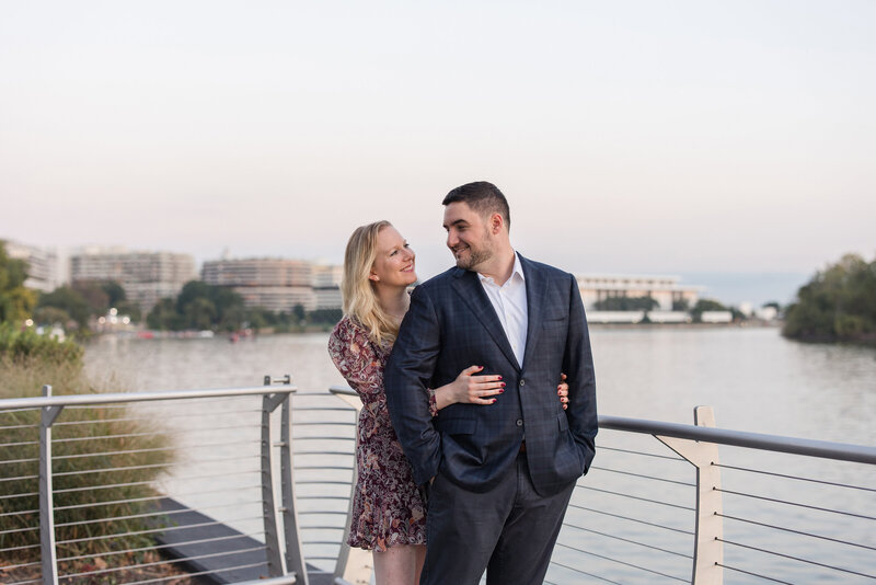 Georgetown, Washington, D.C. engagement photos by Maryland photographer, Christa Rae Photography