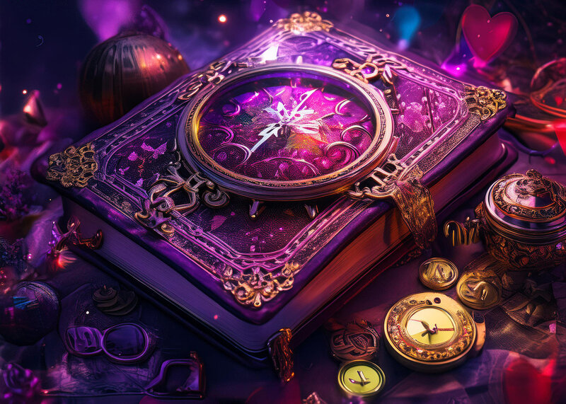Hatter Star Branded Leadership Journal Element Symbolizing Time Management in Coaching