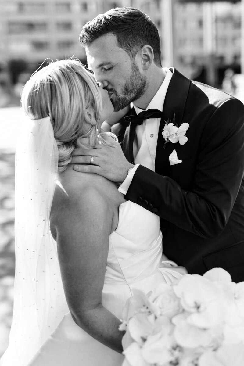 Modern Monochromiatic Wedding Photography in Washington 11