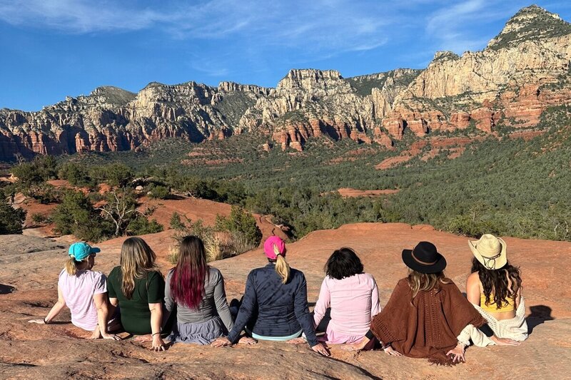 dana haines hosting soul retreat awaken the magic sedona arizona womens wellness and spiritual retreat (fire ceremonies, hiking vortexes, soundbaths, ancient ceremonies)