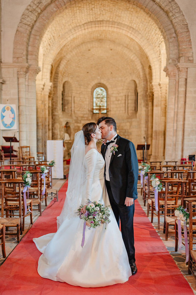Morgane Ball photographer Wedding Chateau de Champlatreux Paris France  ceremony church