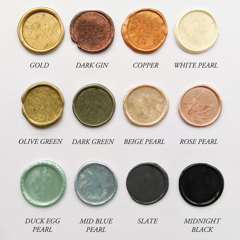 Wax seal colours (blank)