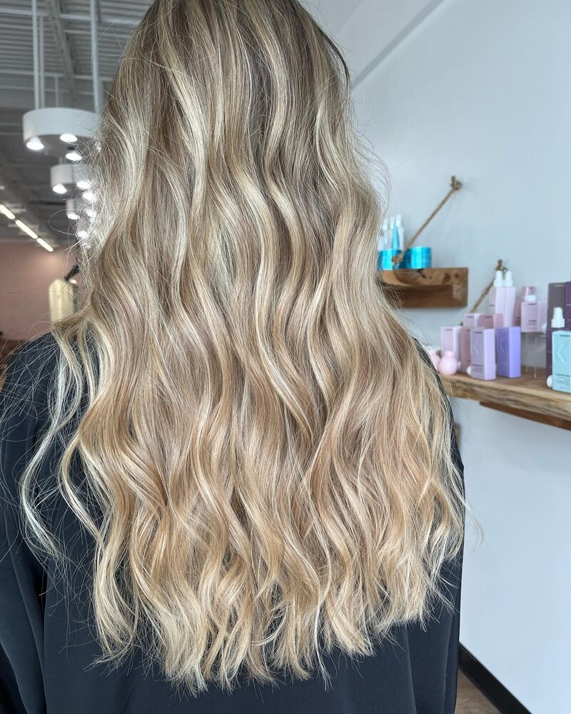 Lived in Low Maintenance Beachy Blonde Sun-kissed  Hair Color by Salt Hair Collective - East Beach Norfolk Hair Salon for Lived in Low Maintenance Color - 34