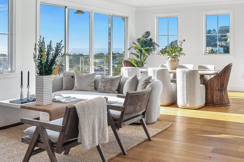 Ocean view home in Pacifica, CA near San Francisco, CA Bay Area new home