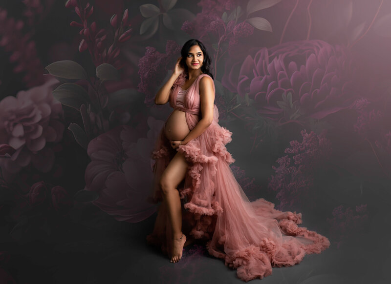 DC Maternity Gowns florals