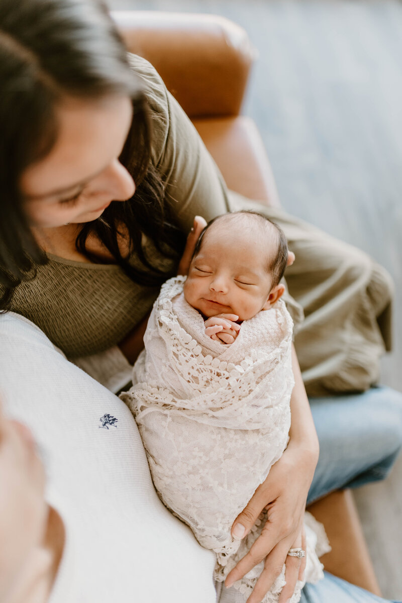 Plano, TX Newborn In Home Lifestyle Photographer