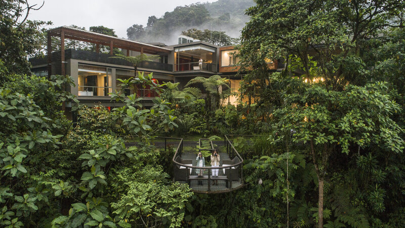 Waterstone - Mashpi Lodge - Mashpi Reserve - Ecuador - Luxury Boutique Hotel - Mashpi-Lodge-hotel-landscape-cloud-forest