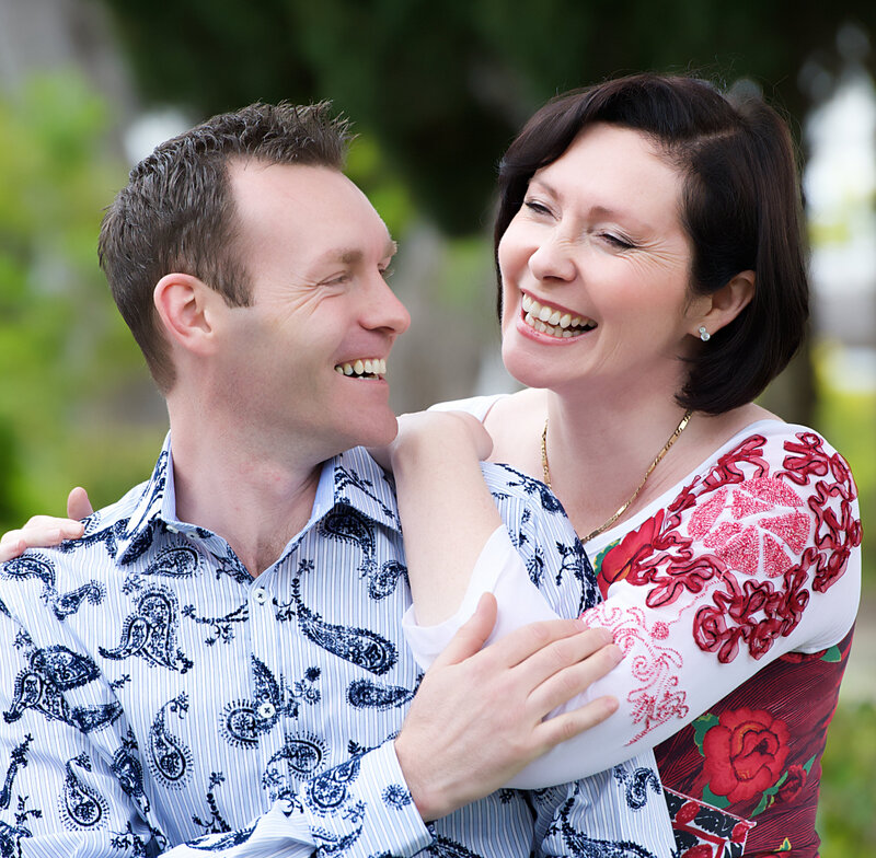 David & Dawn Laughing