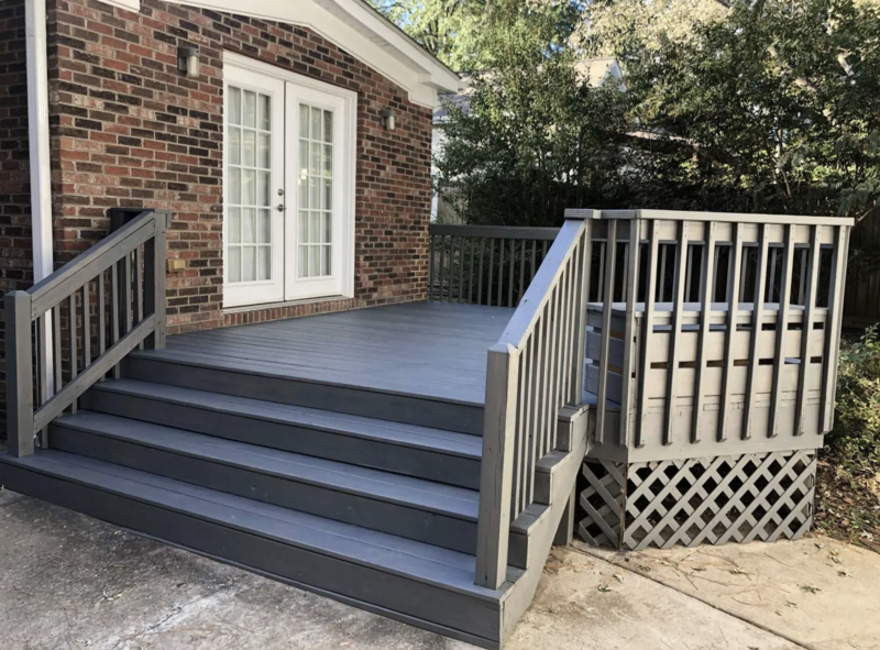 Exterior trim and fascia detail work on residential home