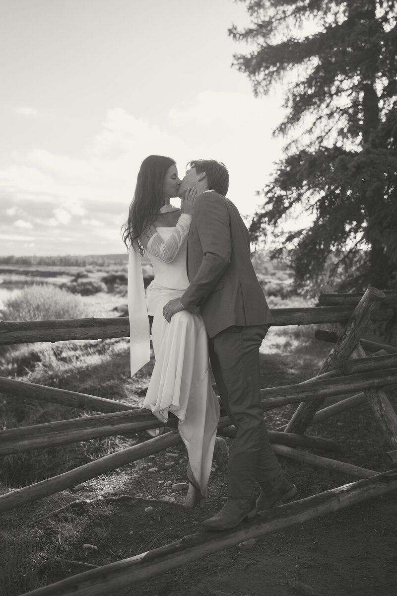 A wedding day in Grand Teton National Park