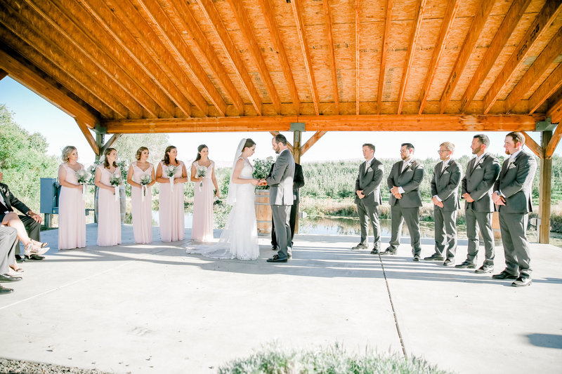 Kendall + Mark Winery Wedding | Tin Sparrow Events + Katherine Williams Photography