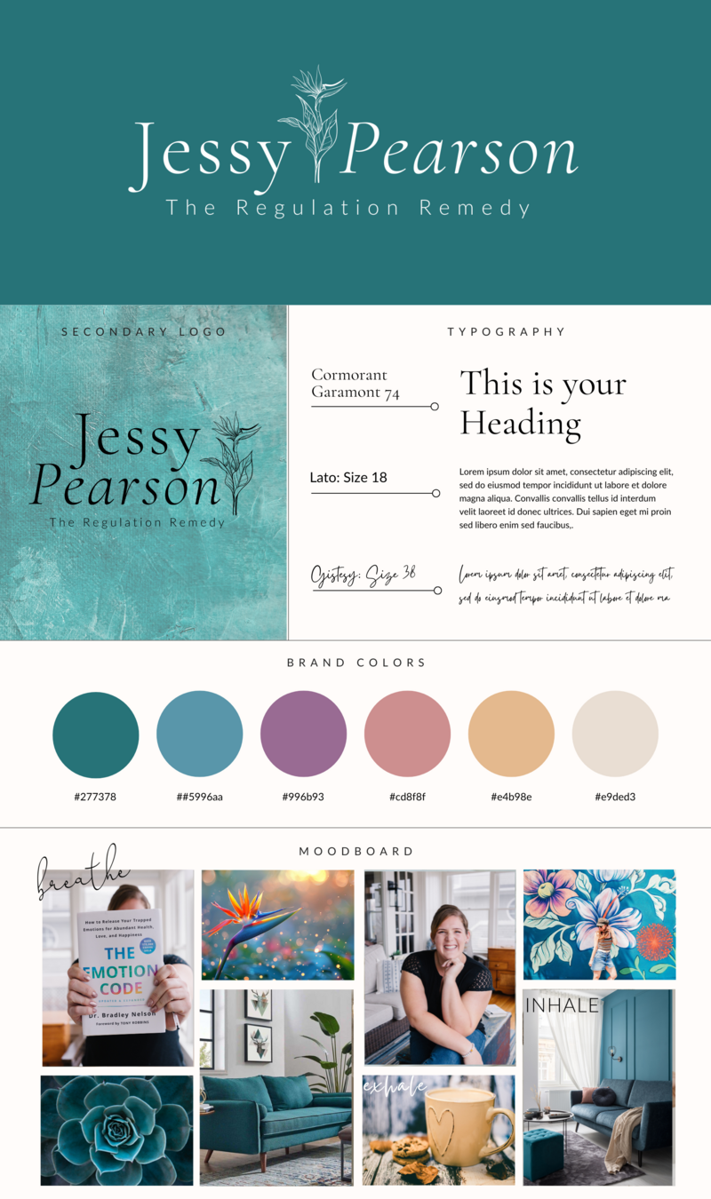 Jessy Pearson - Brand Board