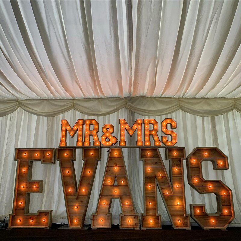 Wedding Prop Hire Supplier | The Word is Love - Manchester, UK40