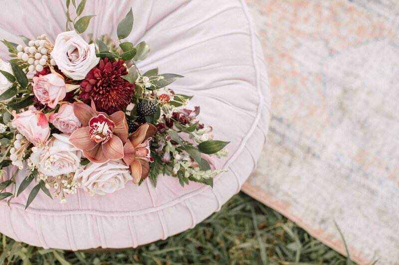 Luxury Outdoor Microwedding Inspiration in the Hudson Valley  with Ryan Elizabeth Photography and Wanderbus Photobooth  55