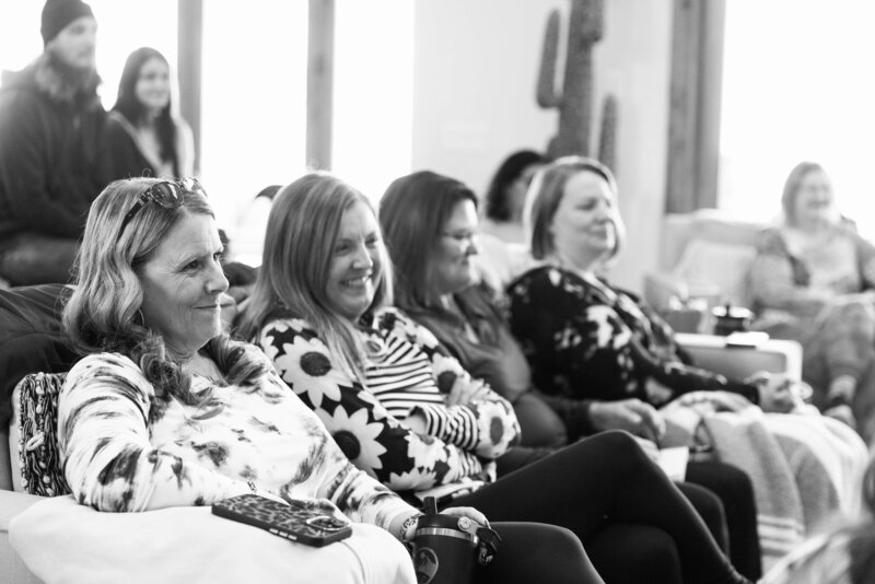 smiling group of women