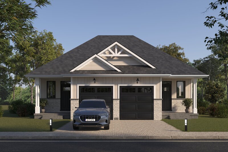 Front Elevatior - Harlow