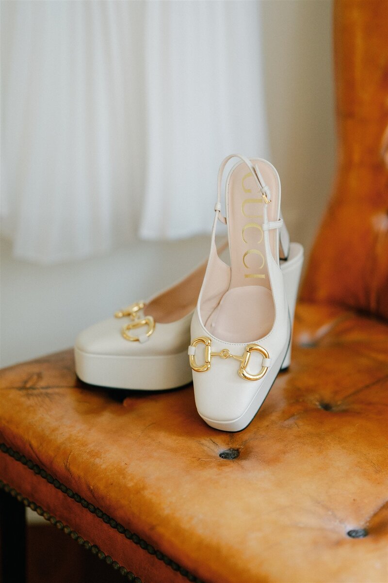 Contemporary Fall Wedding with Peach-Emerald Color Palette at the Renowned Designer Restaurant, Detroit MI