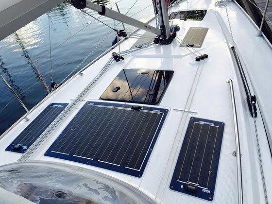 Solbian 125W Flexible Solar Panel CP125 - e Marine Systems