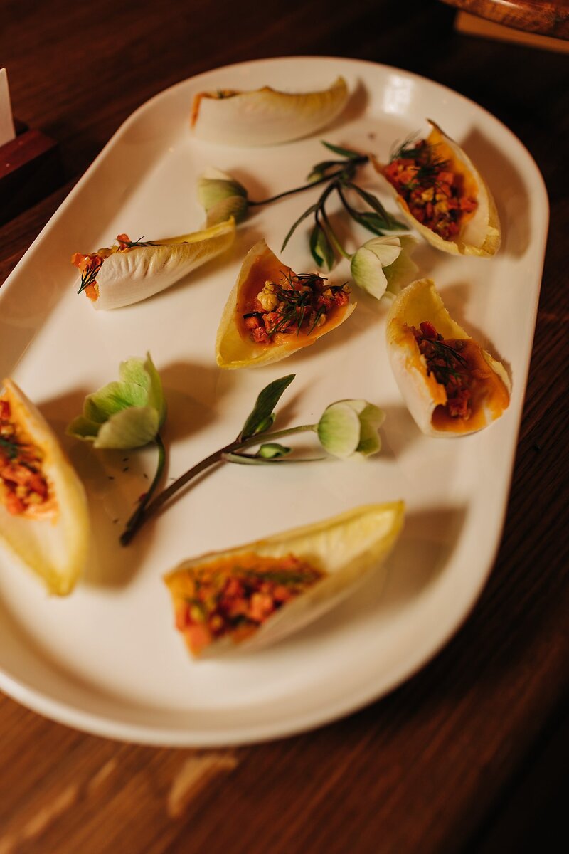 Signature dishes from Lou Lou by Lola Cafe served during Dart Collective Chicago chapter launch celebration