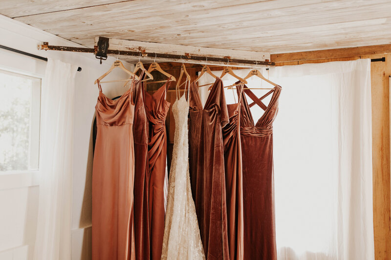 Bridesmaid wedding photo