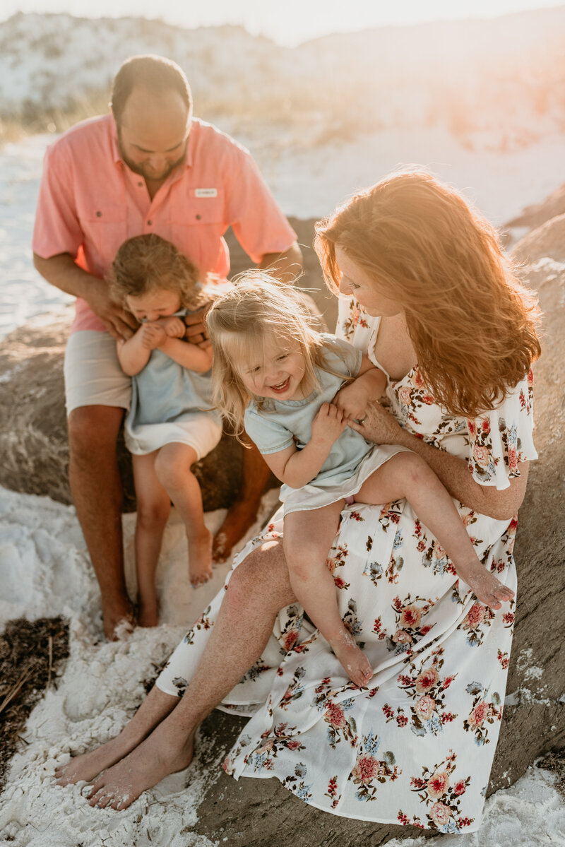 Sunset family photos