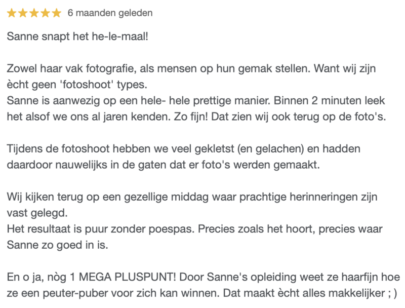 Review Sanne Creuels Photography, familiefotografie Zuid-Limburg, familieshoot, newbornshoot, documentaire fotografie