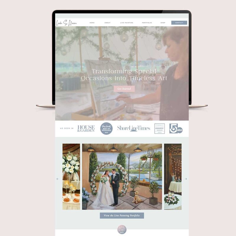 Experience the allure of Renee's author platform, meticulously crafted by a skilled Showit Web Designer. Engage with her literary world seamlessly and stylishly.
