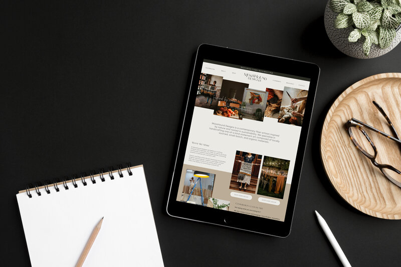 MHD Website Mockup