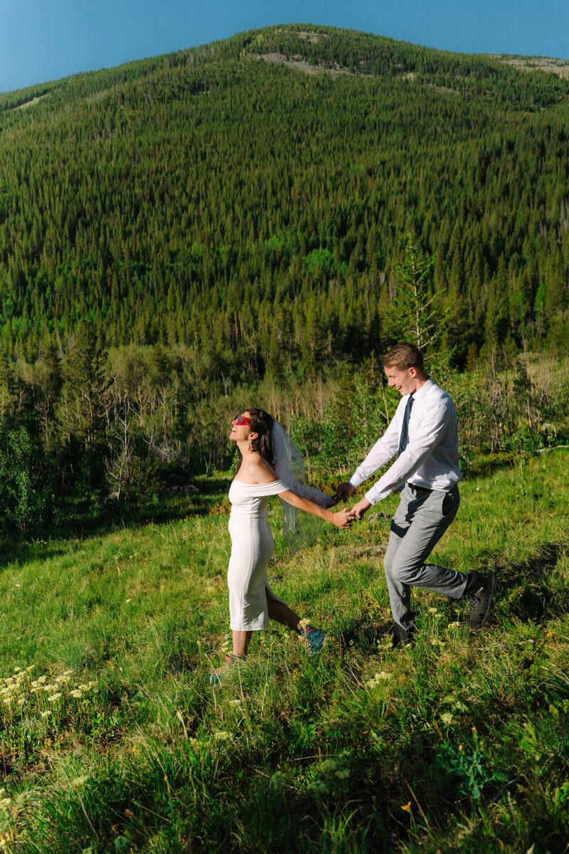 mountain elopement by the wild phern