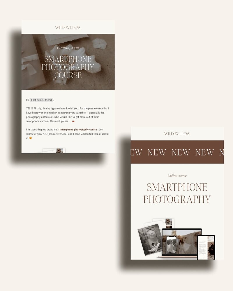 Luxury Flodesk templates for photographers 6