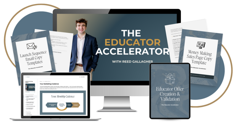 The Educator Accelerator | Live Coaching Program