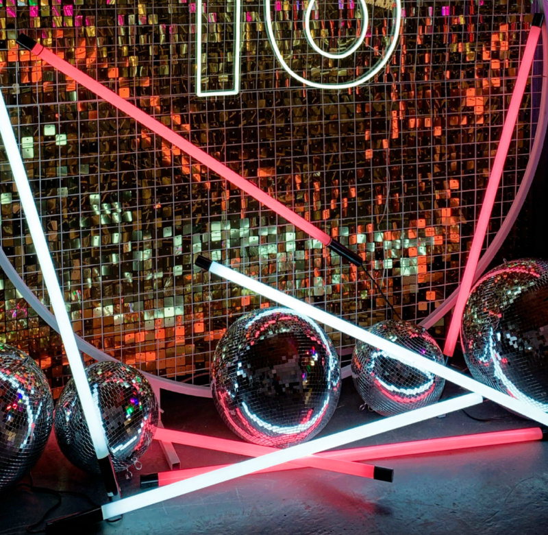 Neon Light Sabres for Hire | The Word is Love - Manchester, UK 