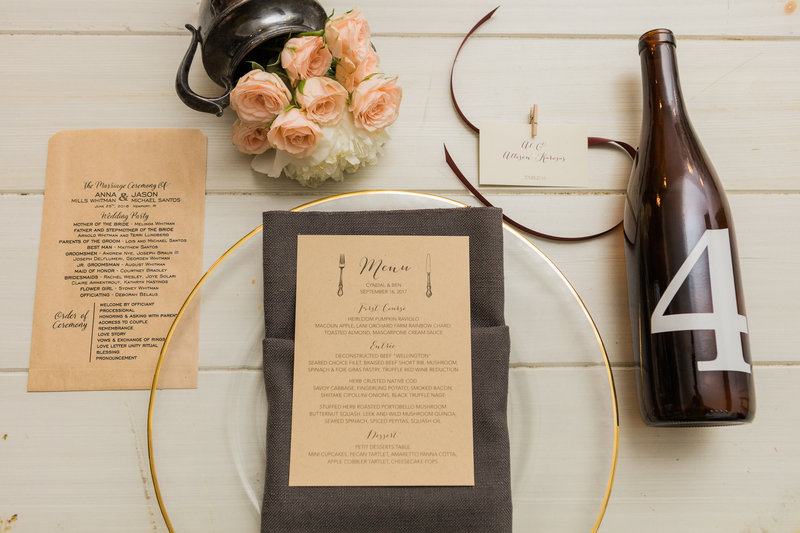 Rustic Wedding Details