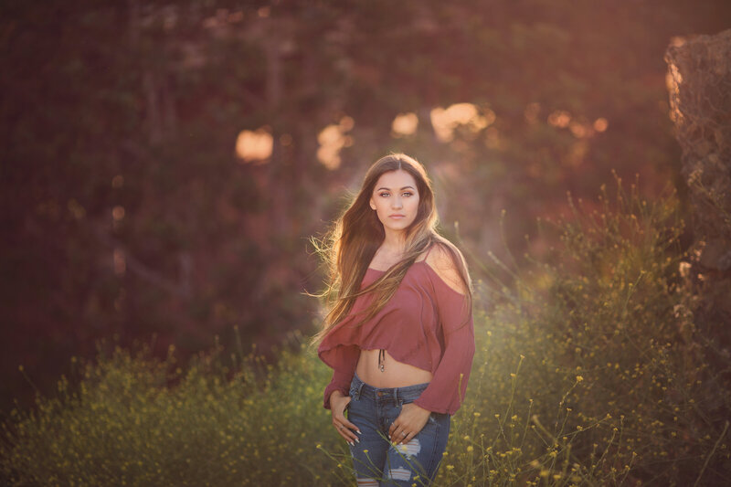 senior photoshoot in brentwood